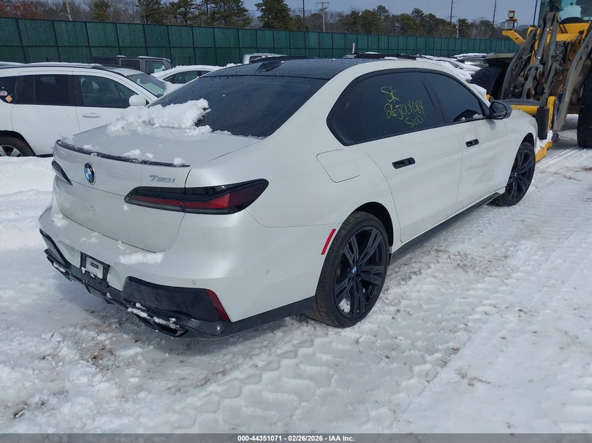 Vin: wba33ej01rcp97996, lot: 44847525, bmw 760i xdrive 20244