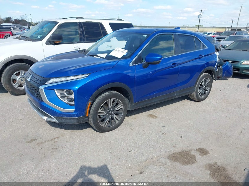 Vin: ja4atwaa7rz074685, lot: 44847550, mitsubishi eclipse cross se s-awc/sel s-awc 20242