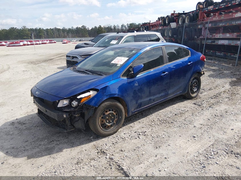 Vin: 3kpfk4a79je260011, lot: 44847585, kia forte lx 20182