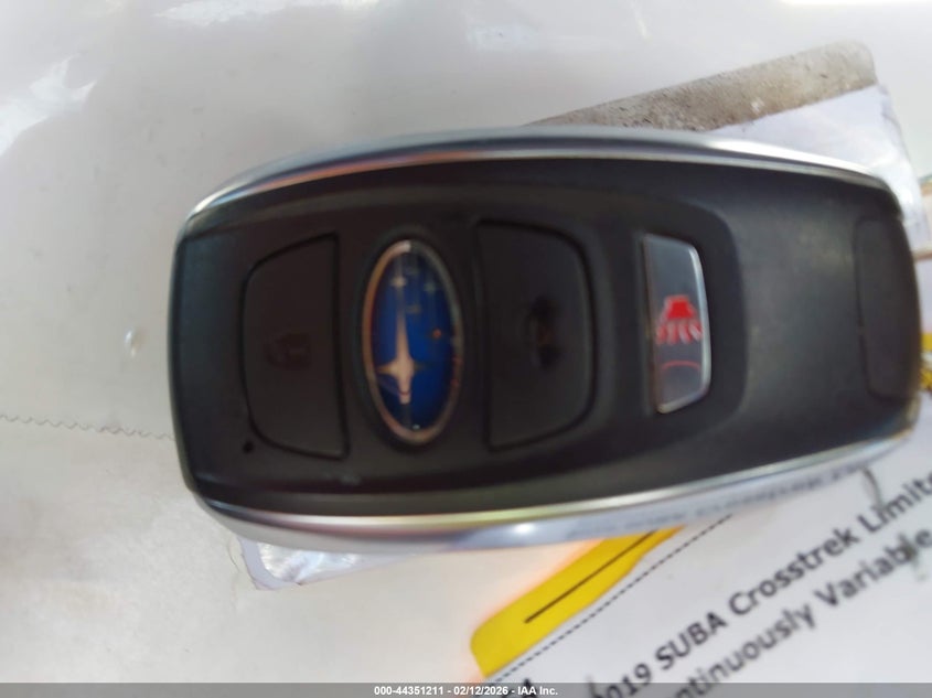 2019 Subaru Crosstrek 2.0I Limited VIN: JF2GTANC4KH286648 Lot: 44351211