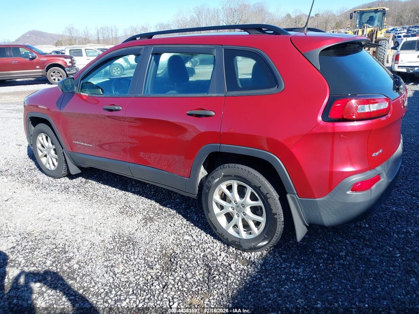 2016 Jeep Cherokee Sport