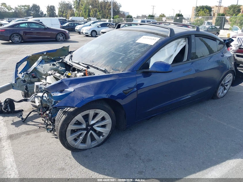 2022 Tesla Model 3 Long Range Dual Motor All-Wheel Drive