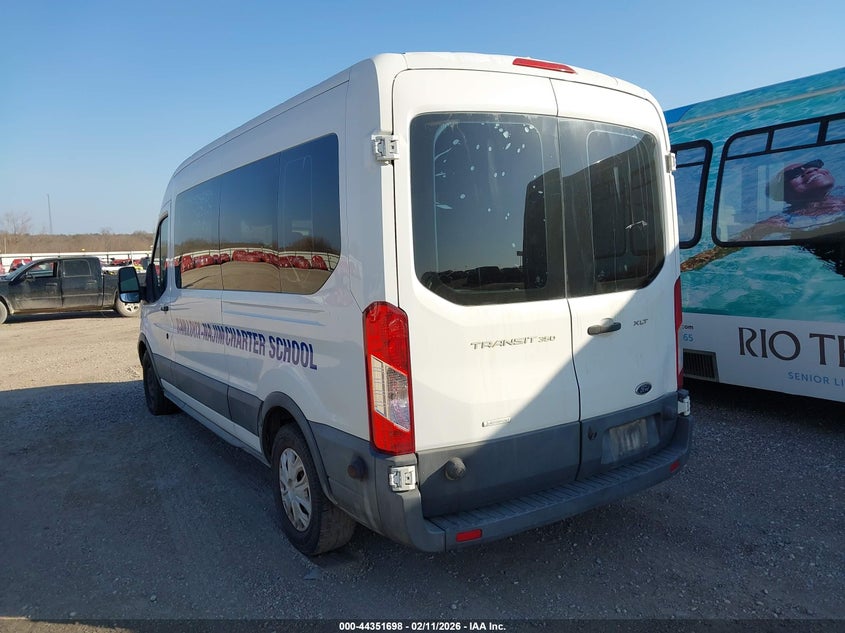 Vin: 1fbax2cg2hkb14932, lot: 44848152, ford transit-350 xlt 20173