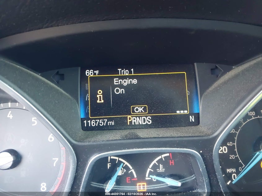 2017 Ford Focus Sel VIN: 1FADP3M24HL274814 Lot: 44351764