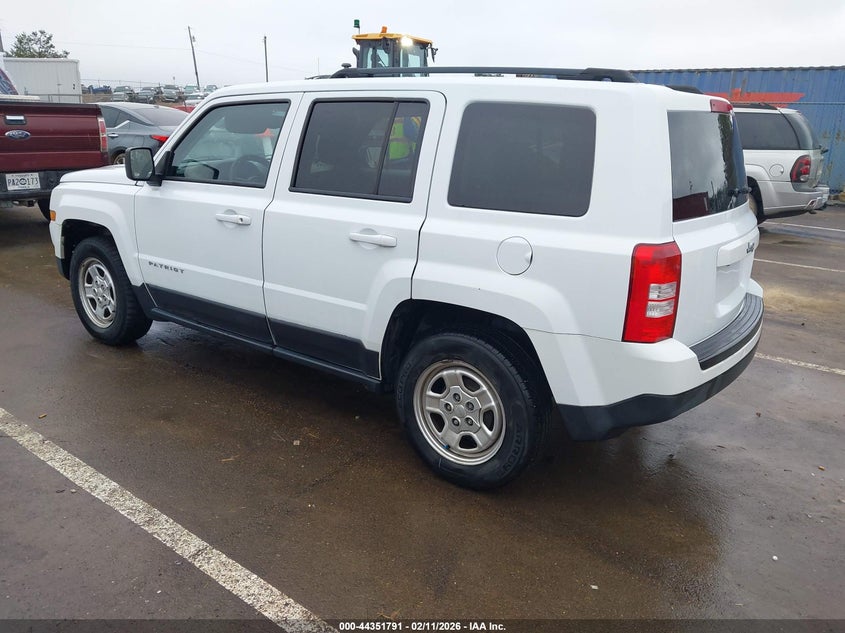 2017 Jeep Patriot Sport Fwd