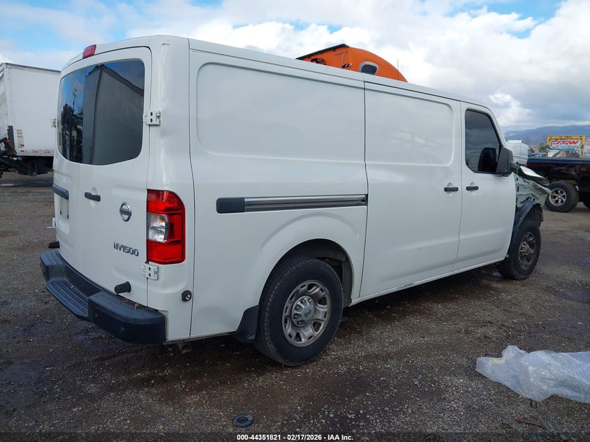 2019 Nissan Nv Cargo Nv1500 Sv V6