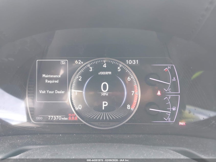 2019 Lexus Es 350 VIN: 58ABZ1B10KU033946 Lot: 44351975