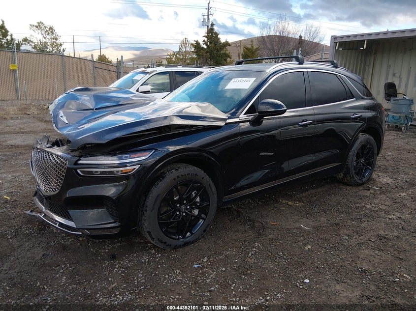 Vin: kmumadtb4pu087856, lot: 44848555, genesis gv70 2.5t awd 20232