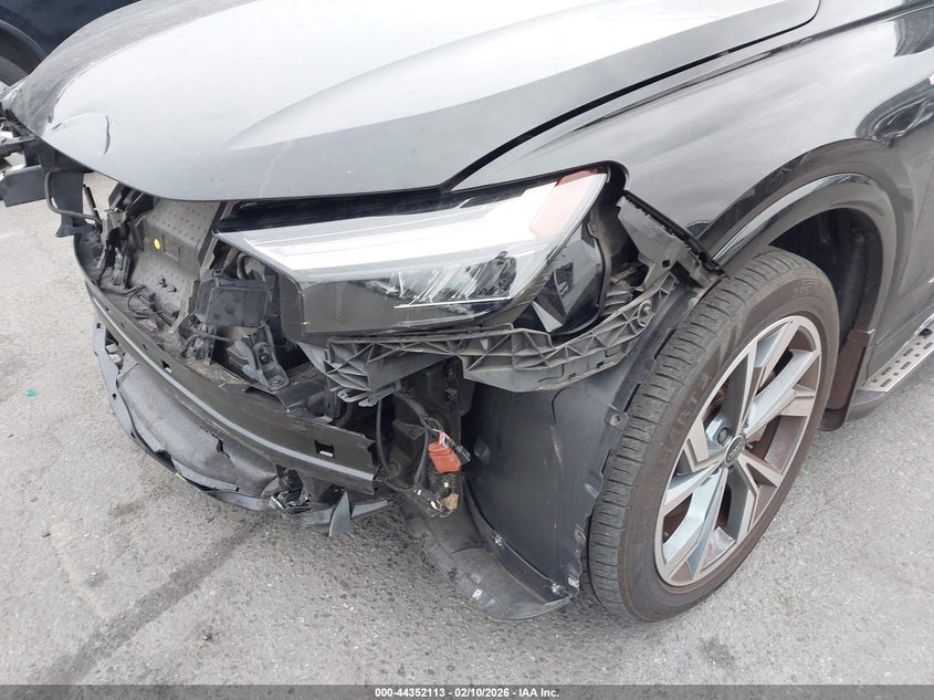 VIN WA122BFZ2PP057123 2023 AUDI Q4 SPORTBACK E-TRON PREMIUM 50 QUATTRO