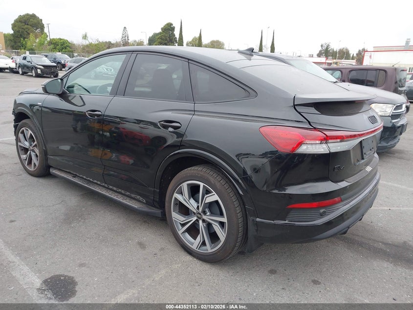 VIN WA122BFZ2PP057123 2023 AUDI Q4 SPORTBACK E-TRON PREMIUM 50 QUATTRO