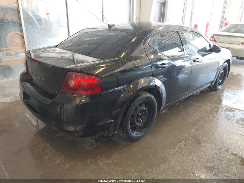 2012 Dodge Avenger 2.4 Se Unknown Lot 111044352120 Vin 1C3CDZAB2CN109593