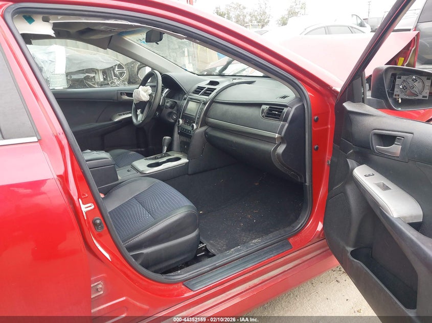 2012 Toyota Camry 2.5 Se Limited Edition red Lot 111044352159 Vin 4T1BF1FK9CU620957