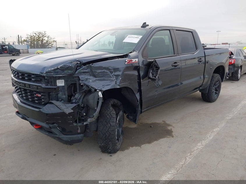 2021 Chevrolet Silverado 1500 4Wd Short Bed Custom Trail Boss