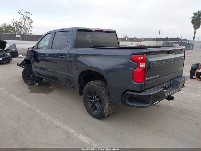 2021 Chevrolet Silverado 1500 4Wd Short Bed Custom Trail Boss