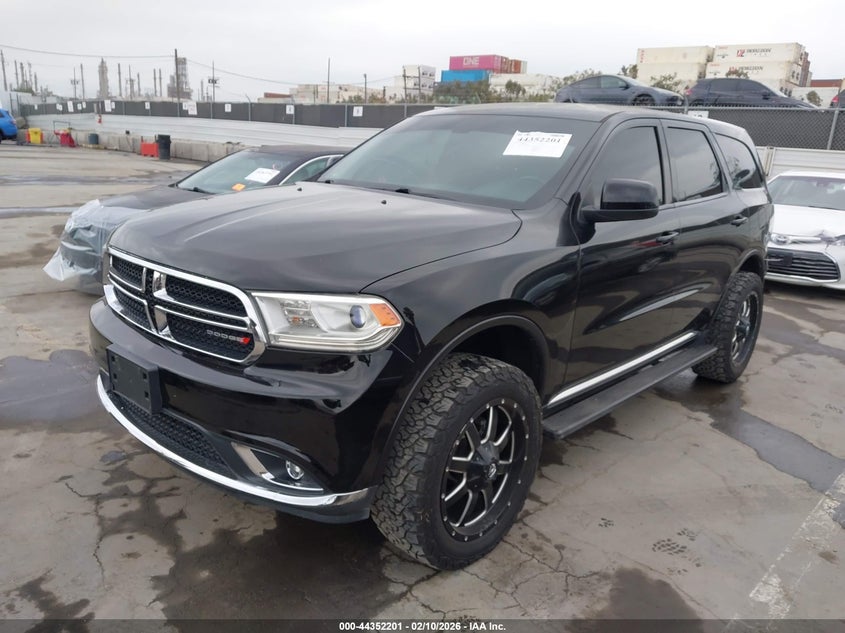 2018 Dodge Durango Sxt Rwd