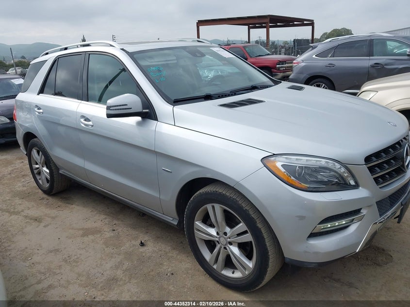 4JGDA2EB0CA097263 2012 Mercedes-Benz Ml 350 Bluetec 4Matic auction photo 1