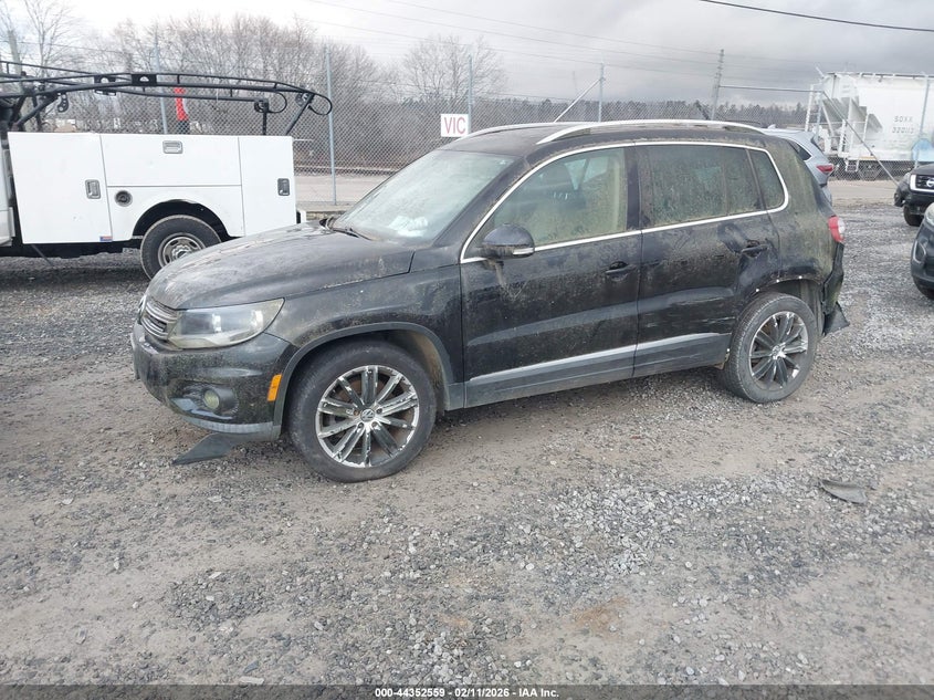 2013 Volkswagen Tiguan S/Se/Sel
