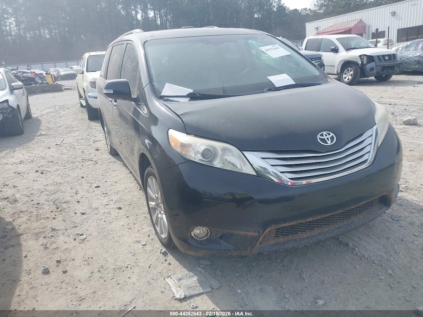 5TDDK3DC5DS068606 2013 Toyota Sienna Limited 7 Passenger auction photo 1