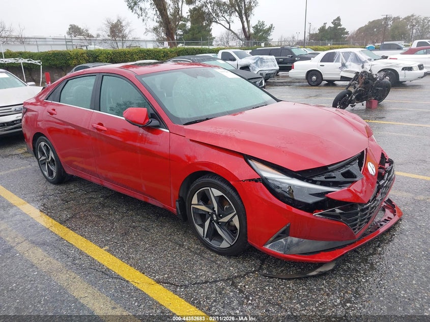 2022 HYUNDAI ELANTRA HYBRID LIMITED