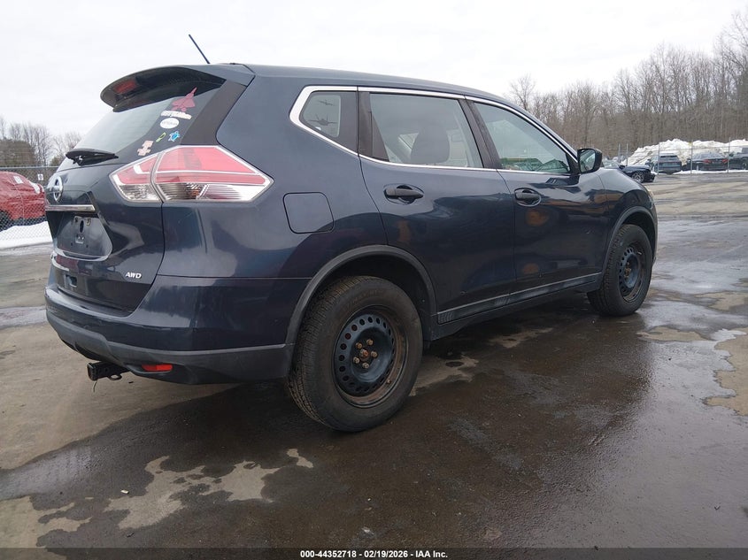 2016 Nissan Rogue S/Sl/Sv