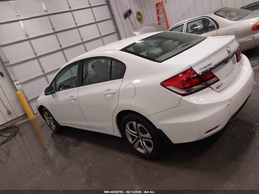 2015 Honda Civic Ex VIN: 19XFB2F86FE006009 Lot: 44352753