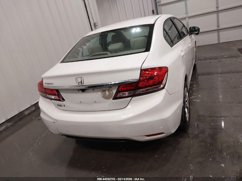 2015 Honda Civic Ex VIN: 19XFB2F86FE006009 Lot: 44352753