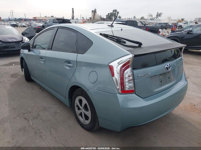 2013 Toyota Prius Three