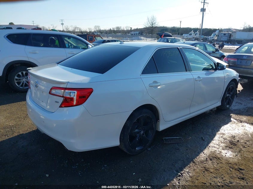 2012 Toyota Camry Se Limited Edition