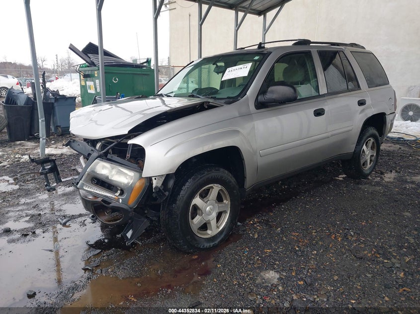 CHEVROLET TRAILBLAZER 2006 VIN 1GNDT13S662199393