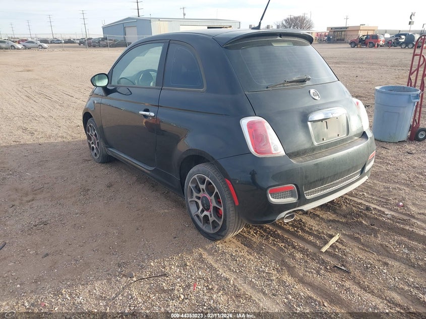 2012 Fiat 500 Sport