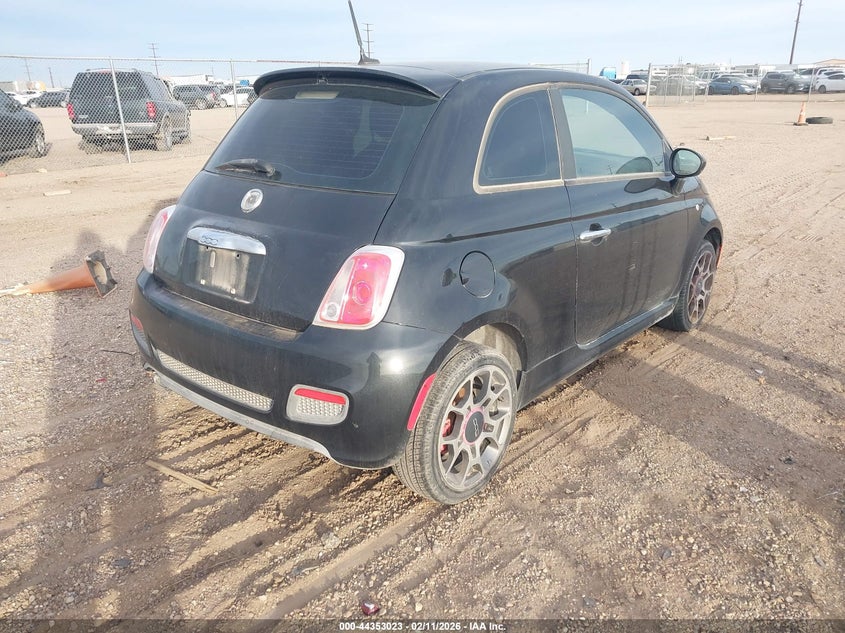 2012 Fiat 500 Sport