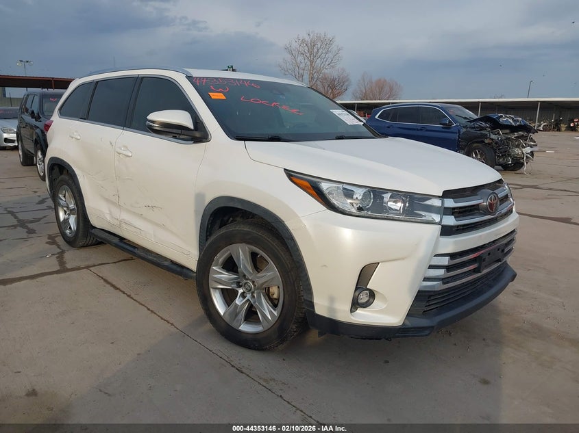 5TDYZRFH3KS327521 2019 Toyota Highlander Limited auction photo 1