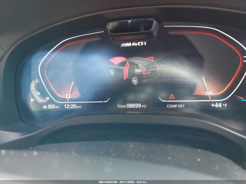 2024 BMW X3 M40I VIN: 5UX83DP00R9W79105 Lot: 44353186