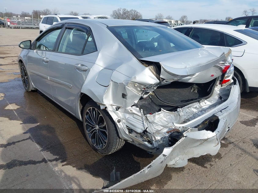 2015 Toyota Corolla S Plus