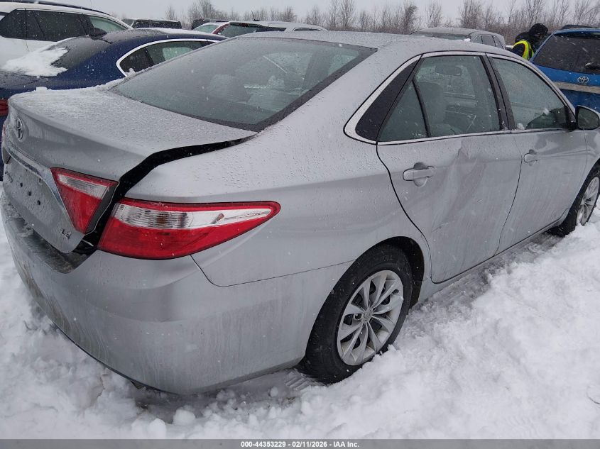 2016 Toyota Camry Le