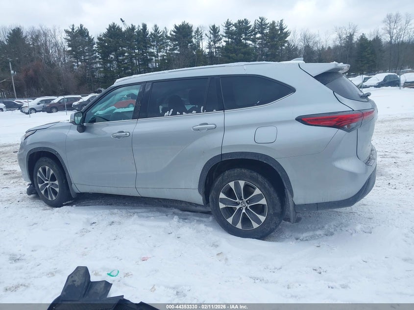 2021 Toyota Highlander Xle VIN: 5TDHZRBH9MS539476 Lot: 44353330