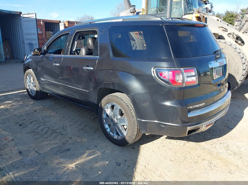 Vin: 1gkkrtkd8ej217530, lot: 44849824, gmc acadia denali 20143