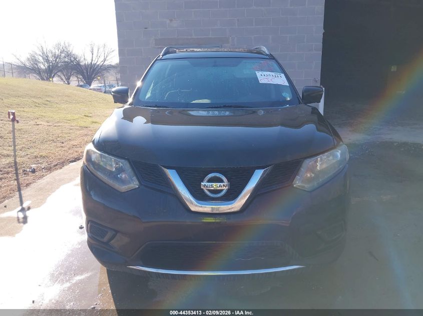 2016 Nissan Rogue Sv VIN: 5N1AT2MV1GC770273 Lot: 44353413