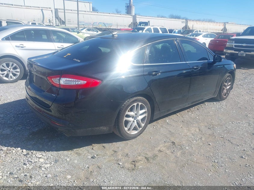 Vin: 1fa6p0h79g5125427, lot: 44850277, ford fusion se 20164