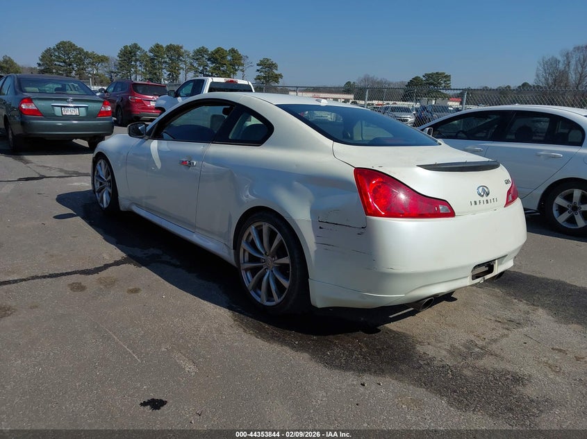 2008 Infiniti G37 Journey