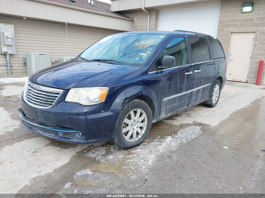 Vin: 2c4rc1cg9cr369480, lot: 44850343, chrysler town & country touring-l 20122