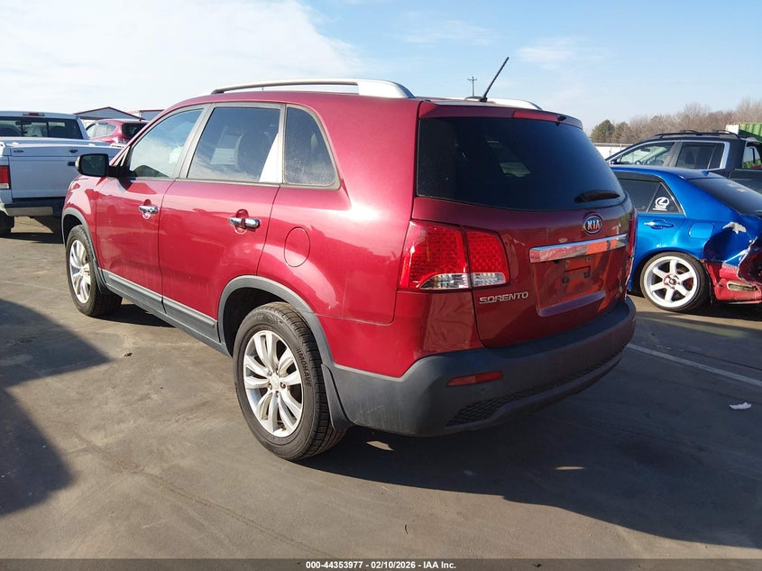 2011 Kia Sorento Lx V6