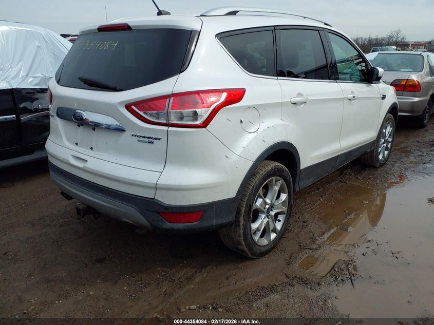 Vin: 1fmcu9j96fub27478, lot: 44850546, ford escape titanium 20154