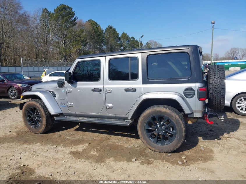 2021 Jeep Wrangler 4Xe Unlimited Sahara 4X4 VIN: 1C4JJXP63MW742836 Lot: 44354163