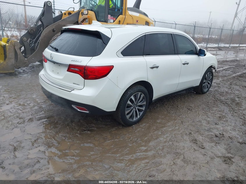 2016 Acura Mdx Technology Acurawatch Plus Packages/Technology Package