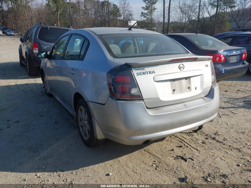 2012 Nissan Sentra 2.0 Sr