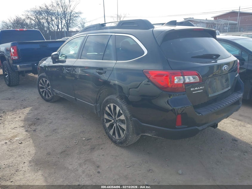 2016 Subaru Outback 2.5I Limited