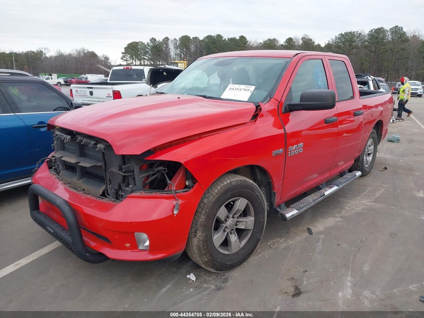 Vin: 1c6rr6ftxhs651726, lot: 44851167, ram 1500 express  4x2 6'4 box 20172
