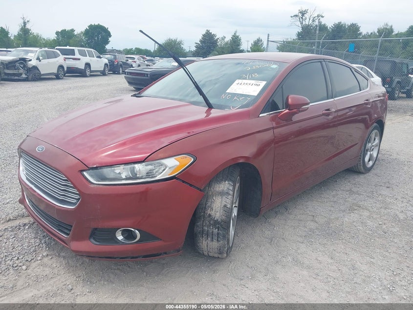 Vin: 3fa6p0h76er172800, lot: 44851652, ford fusion se 20142