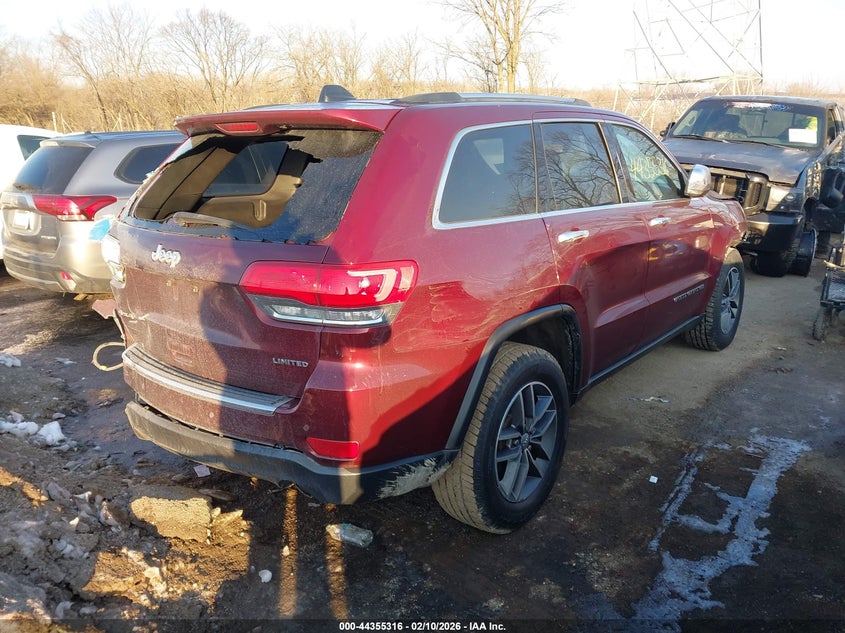2018 Jeep Grand Cherokee Limited 4X4